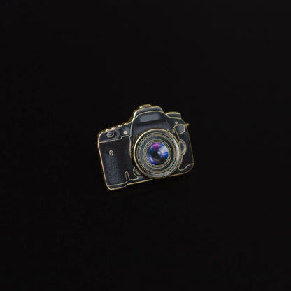 The Gray Muse - DSLR Camera Interactive - Enamel Pin