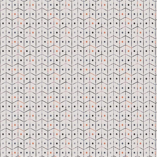 Cotton quilting fabric pattern called 'Hellucinations'. Part of the 'Eerie' fabric collection. Designed by Katarina Roccella for fabric company Art Gallery. SKU: EER31011. 44-45 inch width.