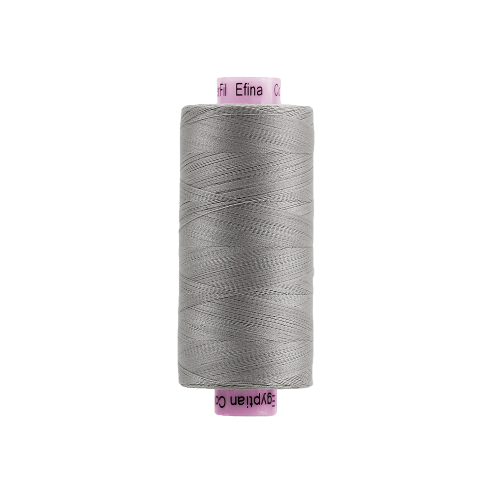 Wonderfil - Efina 60 wt. Thread - Pearl Grey - 1500yd Spool