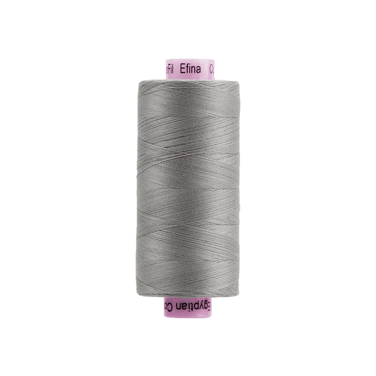 Wonderfil - Efina 60 wt. Thread - Pearl Grey - 1500yd Spool