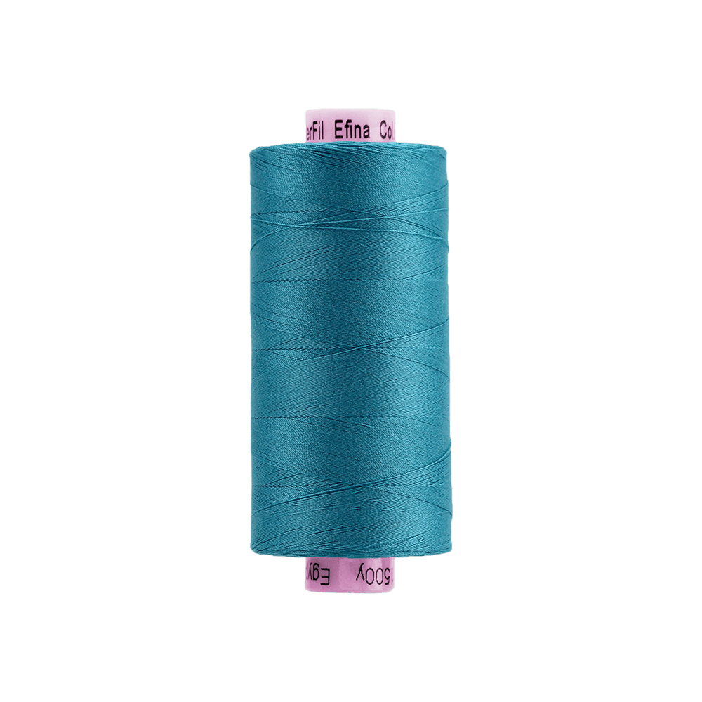 Wonderfil - Efina 60 wt. Thread - Turquoise - 1500yd Spool - EF-08
