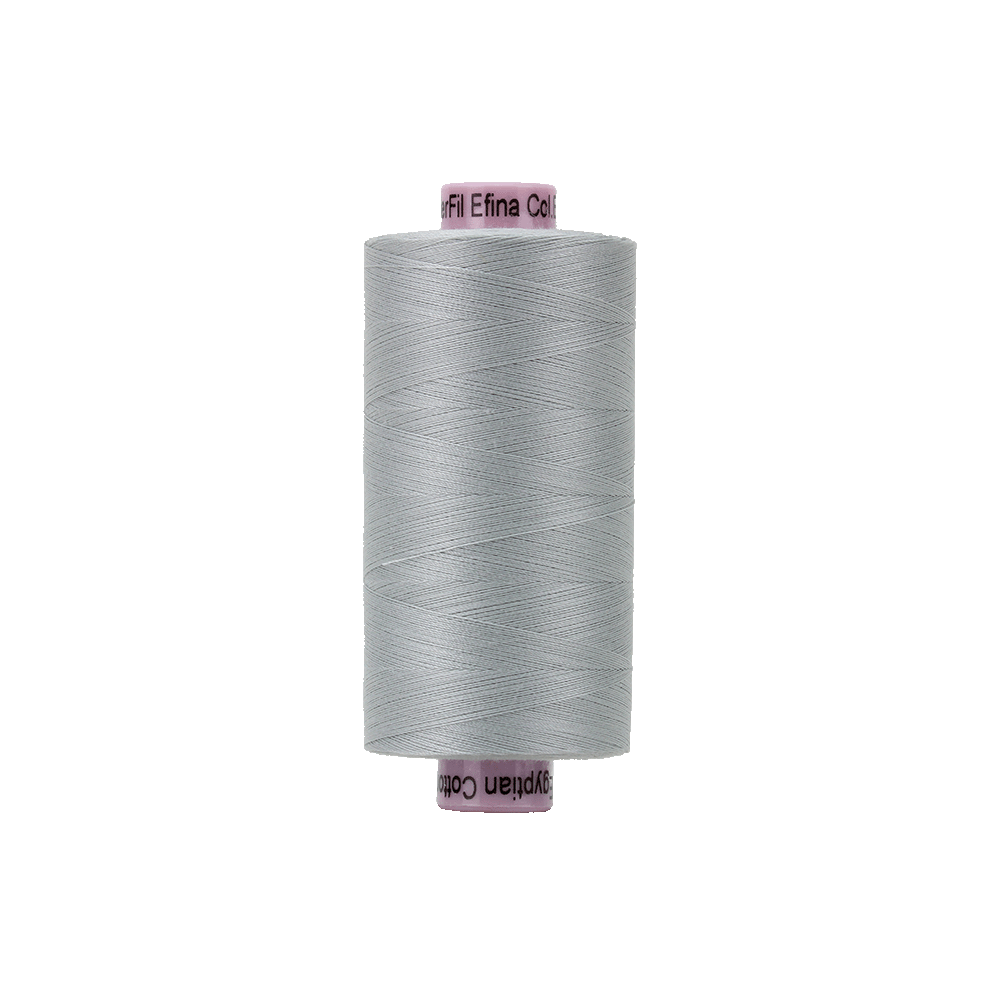 Wonderfil - Efina 60 wt. Thread - Gentle Silver - 1500yd Spool - EF-106