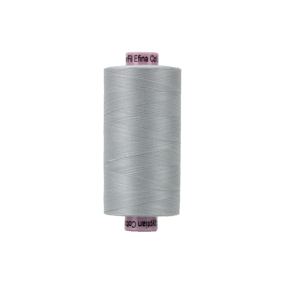 Wonderfil - Efina 60 wt. Thread - Gentle Silver - 1500yd Spool - EF-106