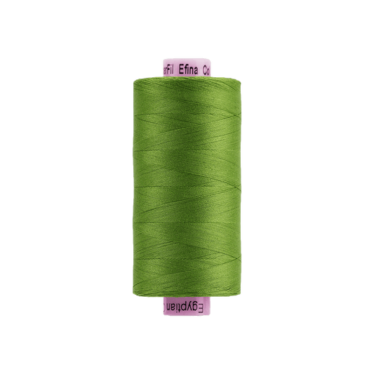 Wonderfil - Efina 60 wt. Thread - Electric Lime - 1500yd Spool - EF-13