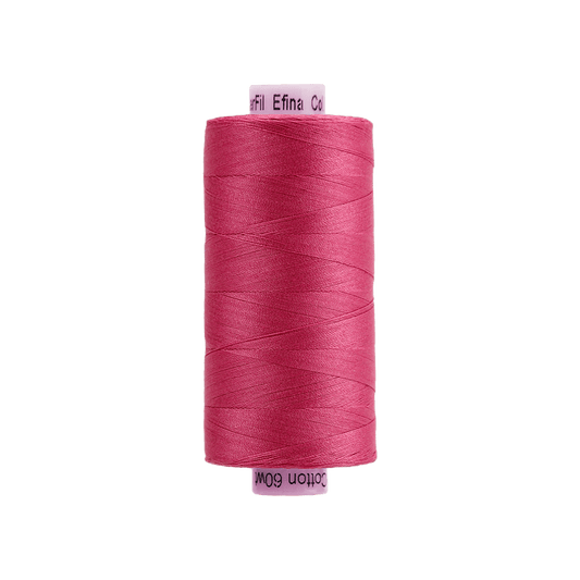 Wonderfil - Efina 60 wt. Thread - Raspberry - 1500yd Spool - EF-22