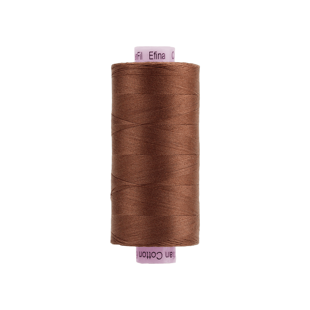Wonderfil - Efina 60 wt. Thread - Rust - 1500yd Spool - EF-28