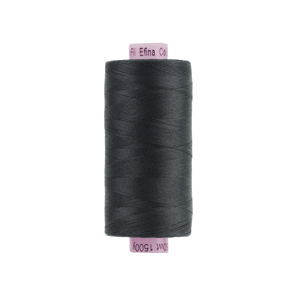 Wonderfil - Efina 60 wt. Thread - Black - 1500yd Spool - EF-30