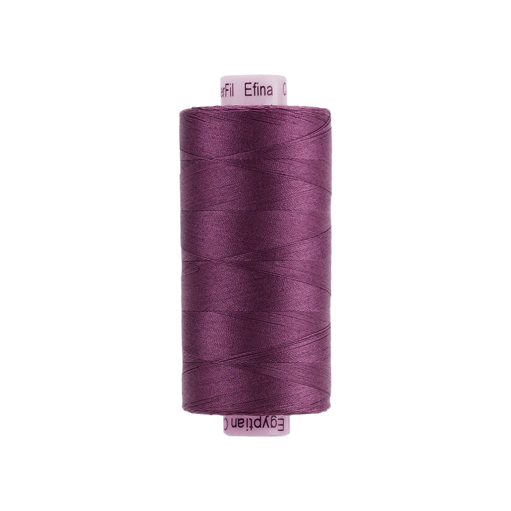 Wonderfil - Efina 60 wt. Thread - Plum - 1500yd Spool - EF-38