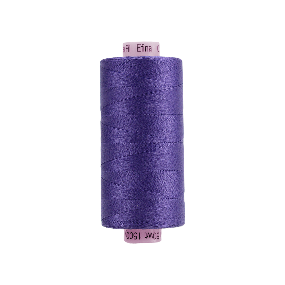 Wonderfil - Efina 60 wt. Thread - Blue Iris - 1500yd Spool - EF-40