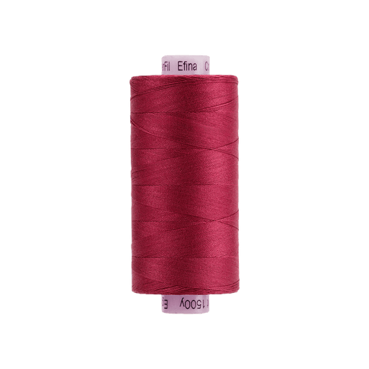 Wonderfil - Efina 60 wt. Thread - Dark Cerise - 1500yd Spool - EF-43
