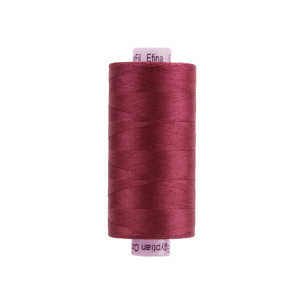 Wonderfil - Efina 60 wt. Thread - Bordeaux - 1500yd Spool - EF-44