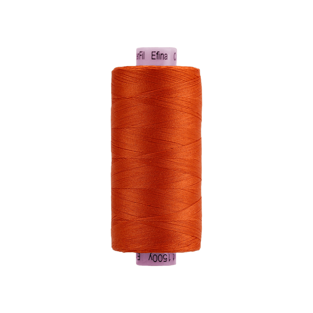 Wonderfil - Efina 60 wt. Thread - Pumpkin - 1500yd Spool - EF-47