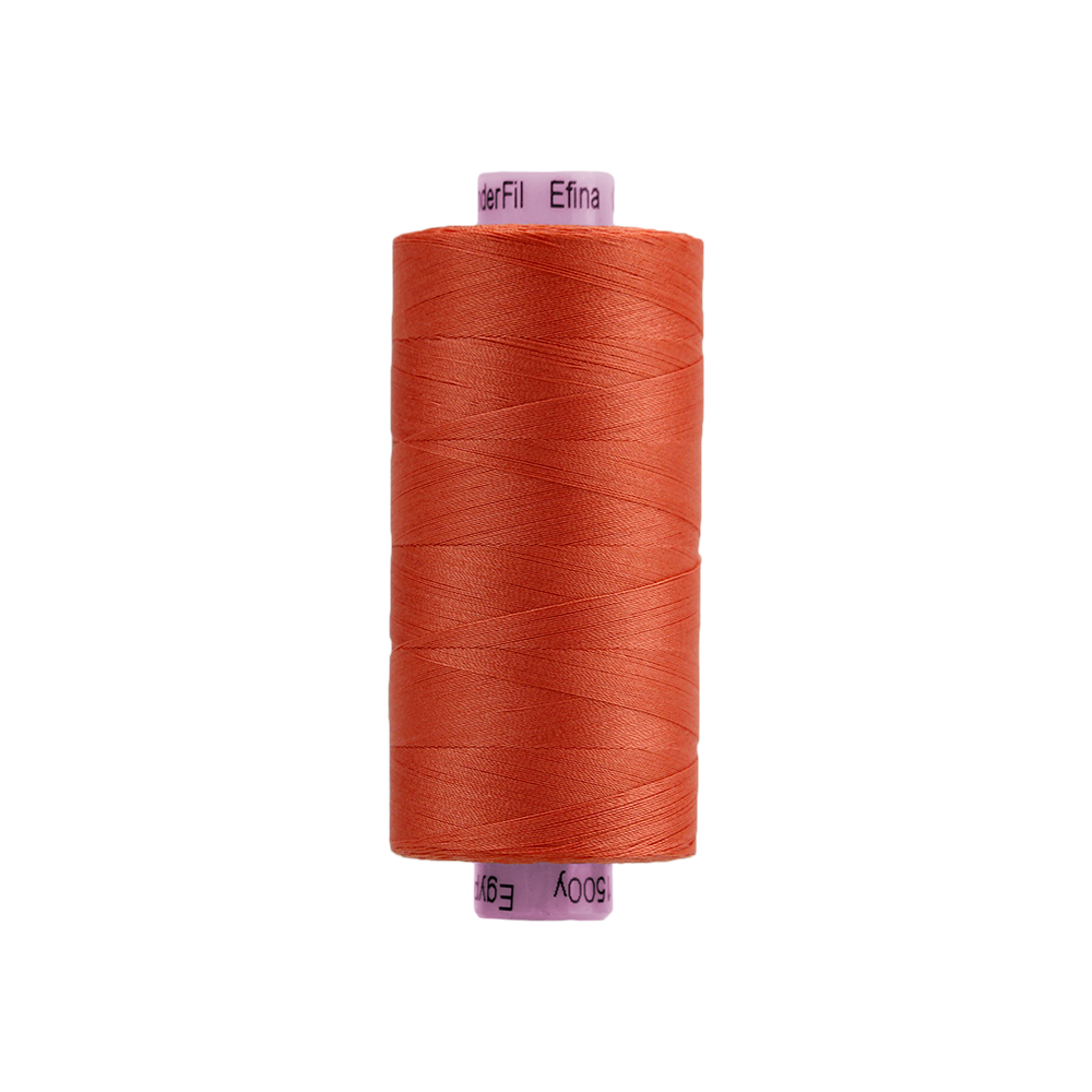 Wonderfil - Efina 60 wt. Thread - Kumquat - 1500yd Spool - EF-49