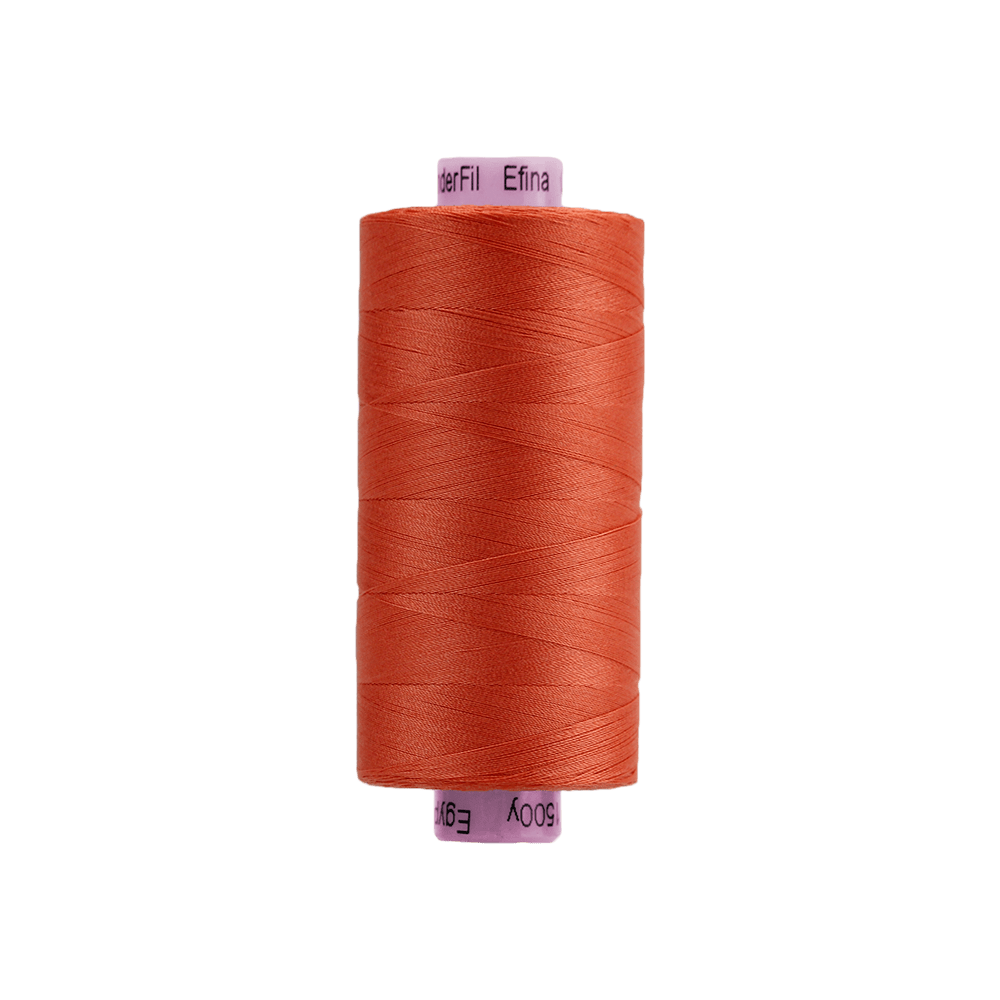 Wonderfil - Efina 60 wt. Thread - Kumquat - 1500yd Spool - EF-49