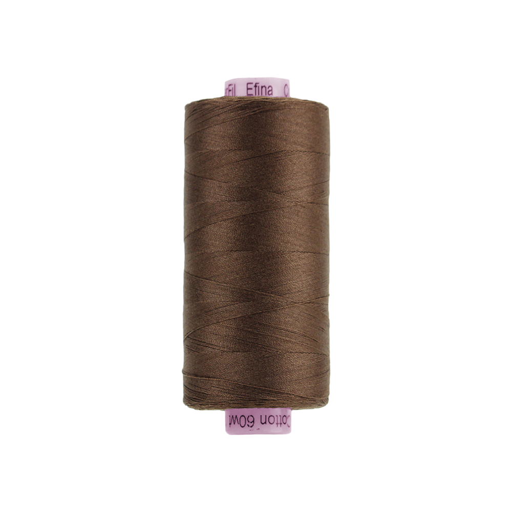 Wonderfil - Efina 60 wt. Thread - Chestnut - 1500yd Spool - EF-51