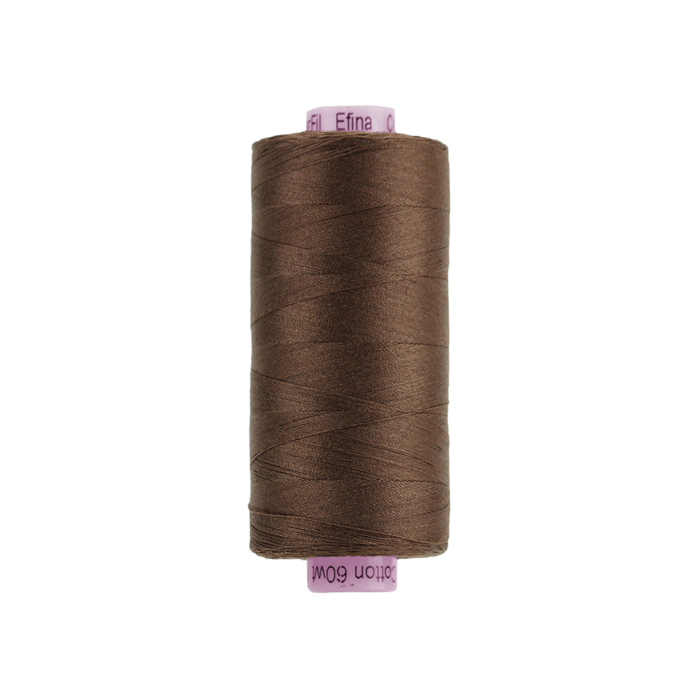 Wonderfil - Efina 60 wt. Thread - Chestnut - 1500yd Spool - EF-51