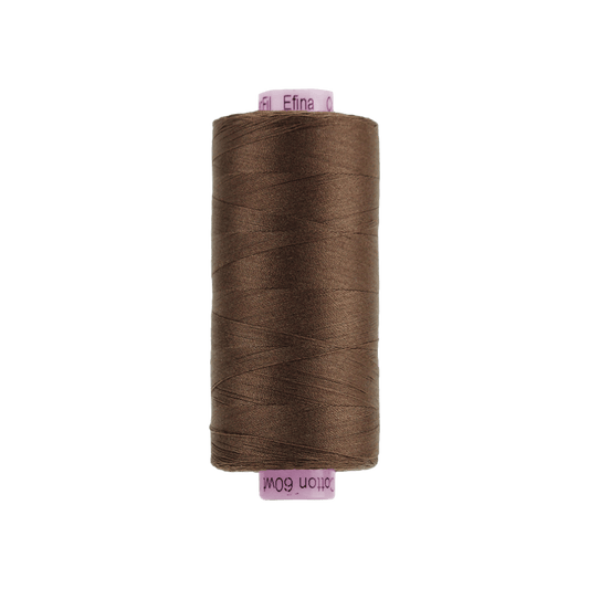 Wonderfil - Efina 60 wt. Thread - Chestnut - 1500yd Spool - EF-51