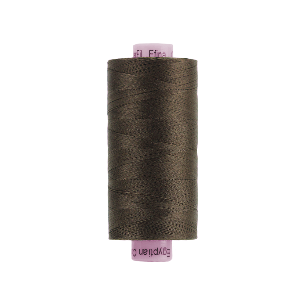 Wonderfil - Efina 60 wt. Thread - Dark Chocolate - 1500yd Spool - EF-52