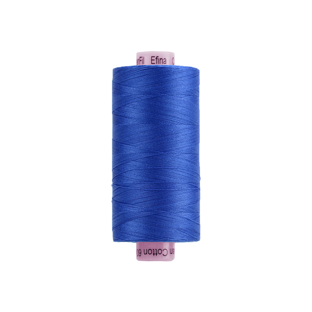 Wonderfil - Efina 60 wt. Thread - Crystal Blue - 1500yd Spool - EF-56