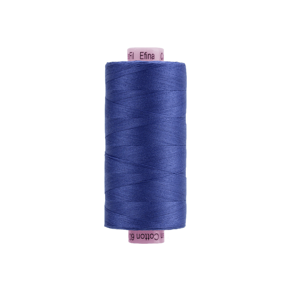 Wonderfil - Efina 60 wt. Thread - Larkspur Blue - 1500yd Spool - EF-57