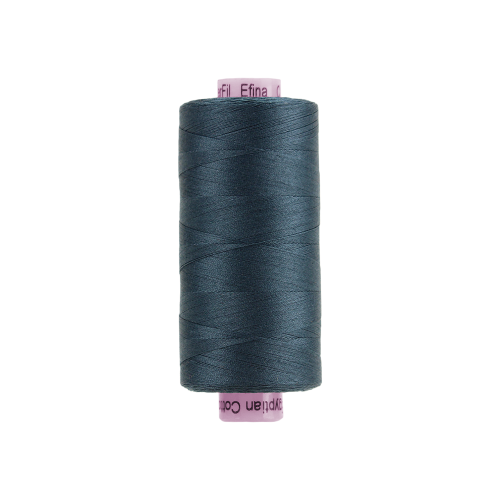 Wonderfil - Efina 60 wt. Thread - Deep Teal - 1500yd Spool - EF-60