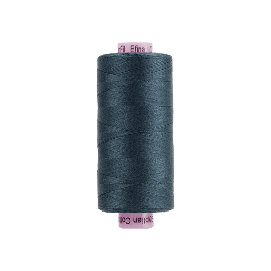 Wonderfil - Efina 60 wt. Thread - Deep Teal - 1500yd Spool - EF-60