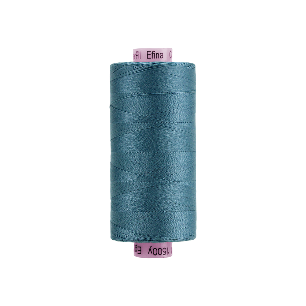 Wonderfil - Efina 60 wt. Thread - Dragonfly Blue - 1500yd Spool - EF-68