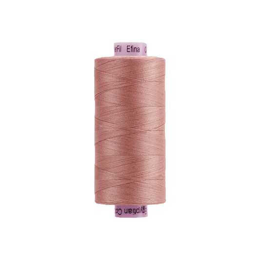 Wonderfil - Efina 60 wt. Thread - Toasted Pink - 1500yd Spool - EF-81