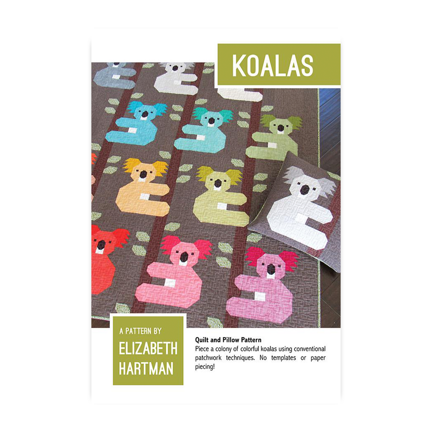 Koalas - Elizabeth Hartman - EH 054 - Printed Pattern (Preorder)