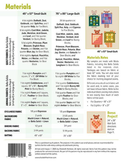 Show and Tell - Elizabeth Hartman - EH 083 - Printed Pattern (Preorder)