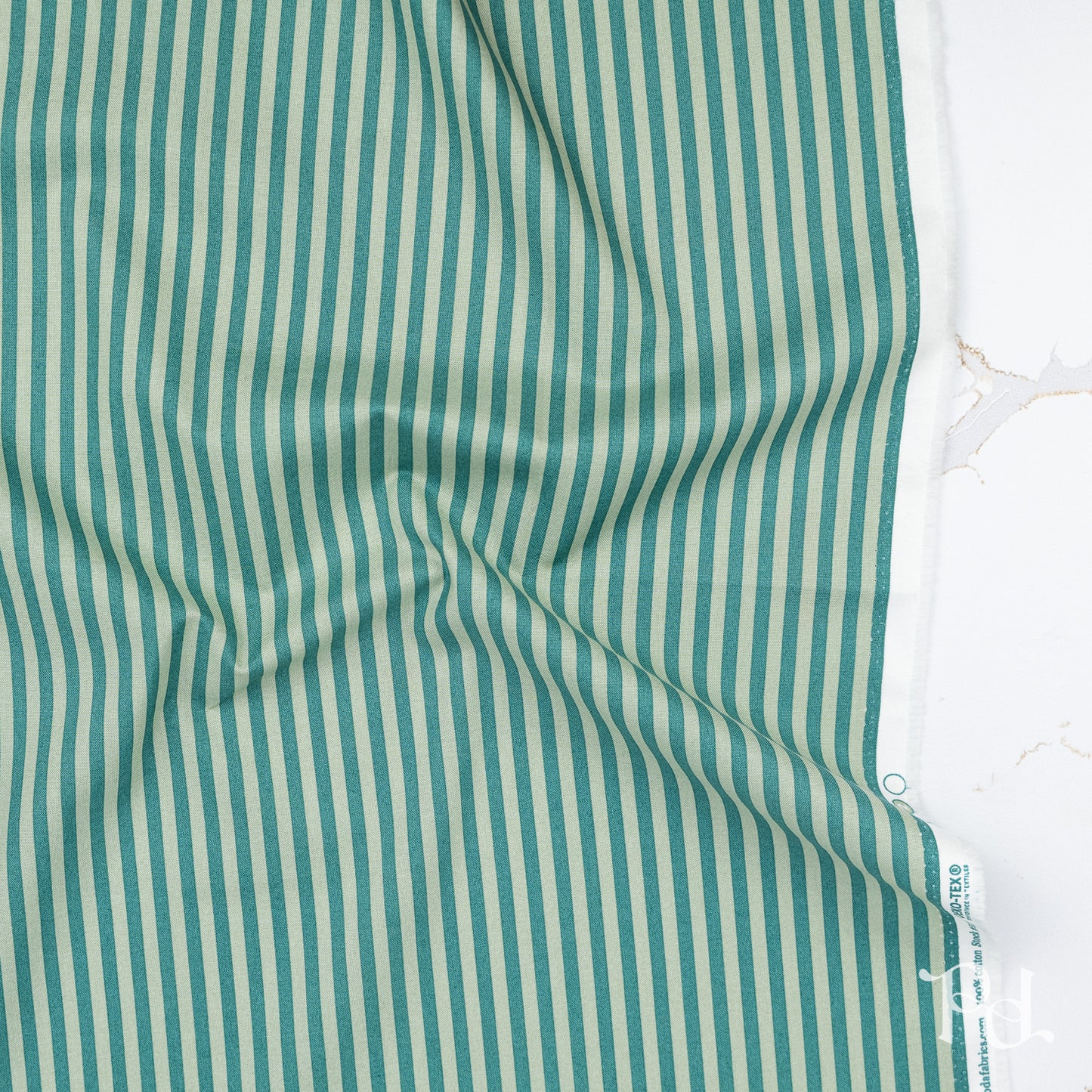 Popcorn Stripe in Mist - by Elizabeth Hartman for Moda (Preorder)