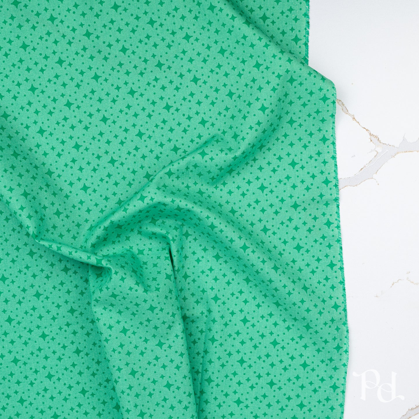 Popcorn Starlight in Jade - by Elizabeth Hartman for Moda (Preorder)