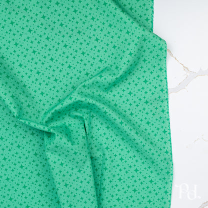 Popcorn Starlight in Jade - by Elizabeth Hartman for Moda (Preorder)