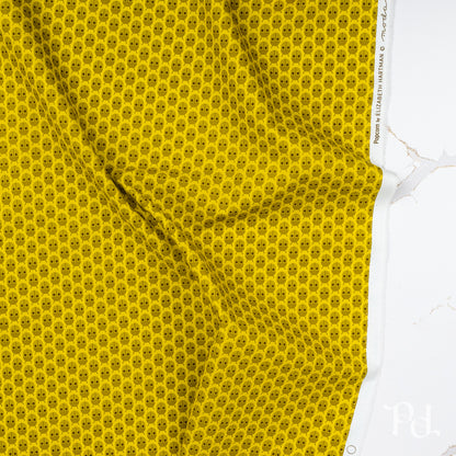 Popcorn Little Bugs in Citrine - by Elizabeth Hartman for Moda (Preorder)