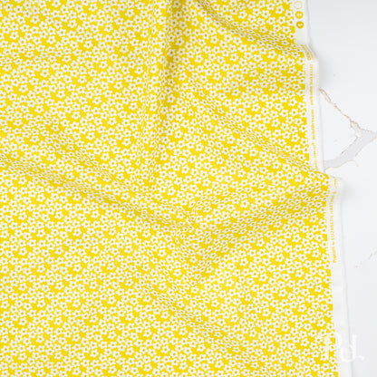 Popcorn Flowers in Chartreuse - by Elizabeth Hartman for Moda (Preorder)