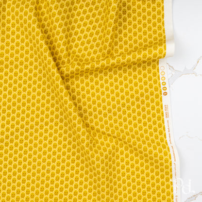 Popcorn Little Bugs in Lemon - by Elizabeth Hartman for Moda (Preorder)