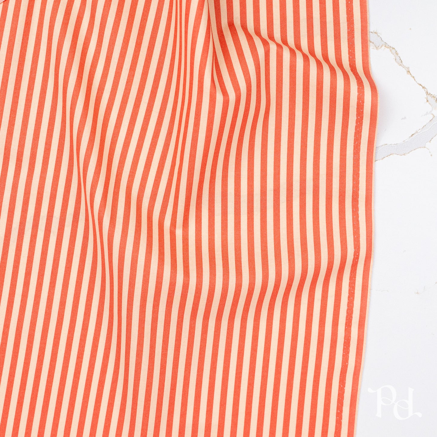 Popcorn Stripe in Coral - by Elizabeth Hartman for Moda (Preorder)