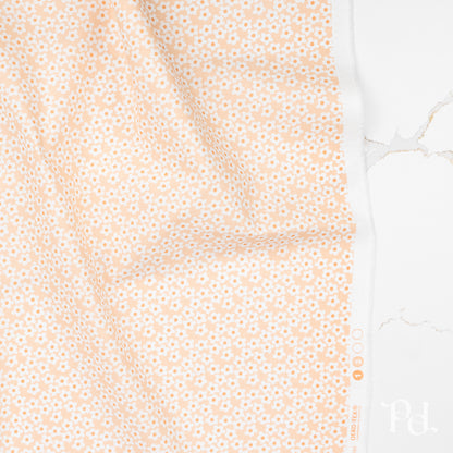 Popcorn Flowers in Peach - by Elizabeth Hartman for Moda (Preorder)