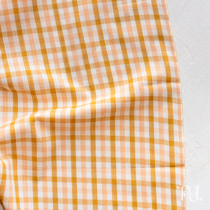 Popcorn Wovens Checks and Plaids in Peach - by Elizabeth Hartman for Moda (Preorder)