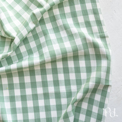 Popcorn Wovens Checks and Plaids in Teal - by Elizabeth Hartman for Moda (Preorder)