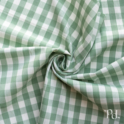 Popcorn Wovens Checks and Plaids in Teal - by Elizabeth Hartman for Moda (Preorder)