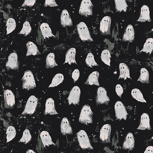 Enshadow - Oh My Ghost Noir - Katarina Roccella - ENW-49406 - Half Yard (Preorder)