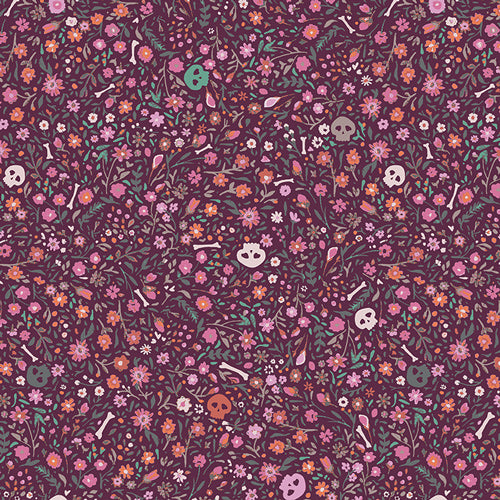 Enshadow - Boneyard Hexberry - Katarina Roccella - ENW-49408 - Half Yard
