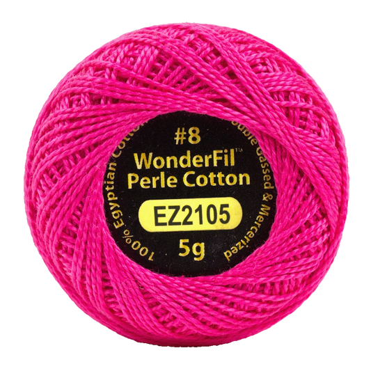 Strawberry - 8 wt Perle Cotton Eleganza by Alison Glass