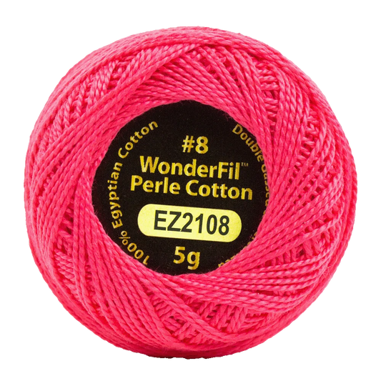 Salmon - 8 wt Perle Cotton Eleganza by Alison Glass