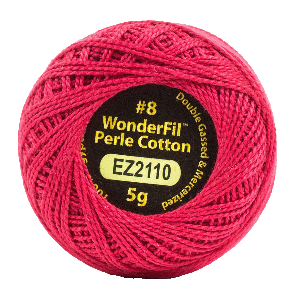 Ruby - 8 wt Perle Cotton Eleganza by Alison Glass