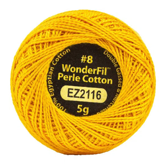 No. 2 Pencil - 8 wt Perle Cotton Eleganza by Alison Glass