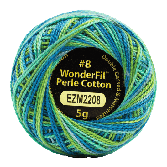 Mermaid - 8 wt Perle Cotton Eleganza by Alison Glass