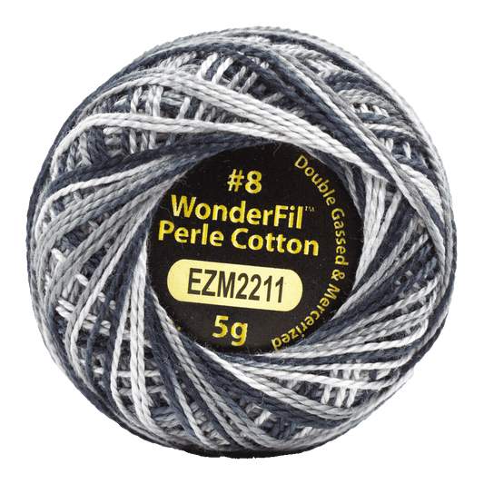 Pepper - 8 wt Perle Cotton Eleganza by Alison Glass