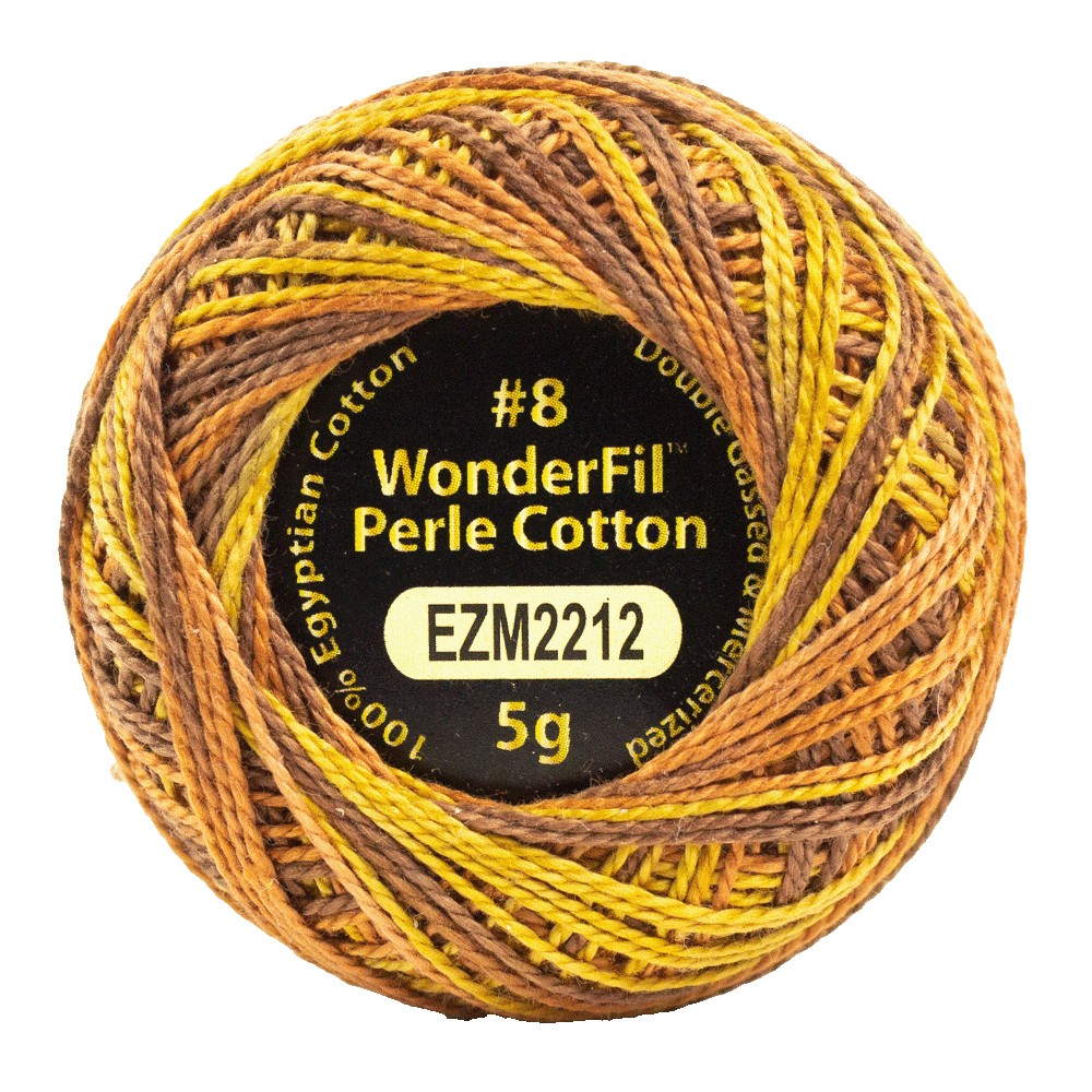 Tawny - 8 wt Perle Cotton Eleganza by Alison Glass